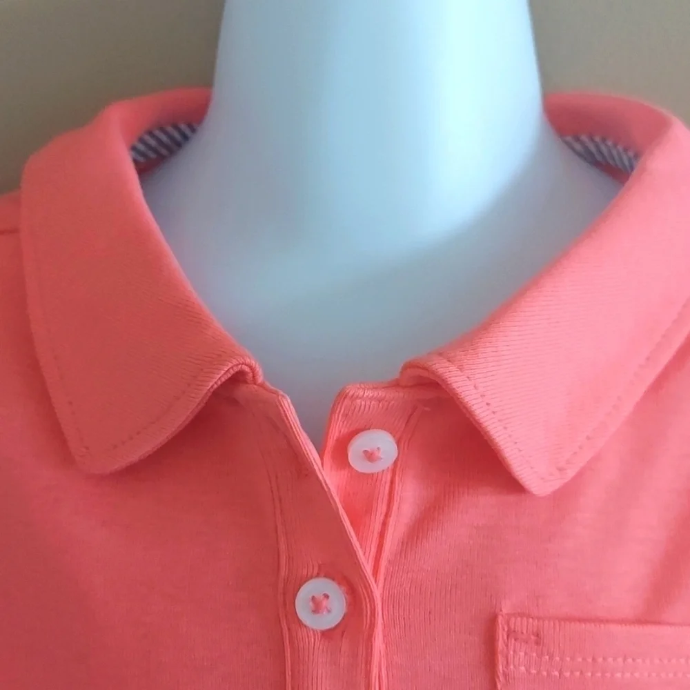 Gymboree polo uniform dress  - salmon pink - size 4